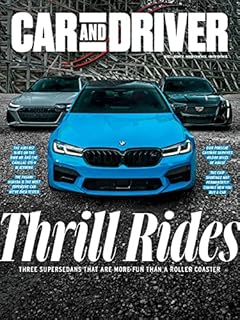 Car and Driver Thrill Rides Magazine November 25, 2021